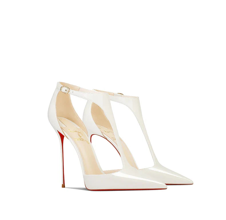 New summer style slim heeled beige high heels for women with pointed fashion, versatile with qipao