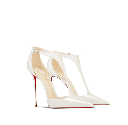 New summer style slim heeled beige high heels for women with pointed fashion, versatile with qipao