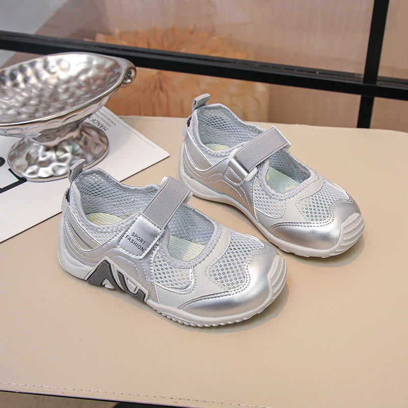 Children Sport Sandals Kids New Summer Mesh Breathable Lightweight Sneakers for Boys Girls Outdoor Casual Walking Shoes