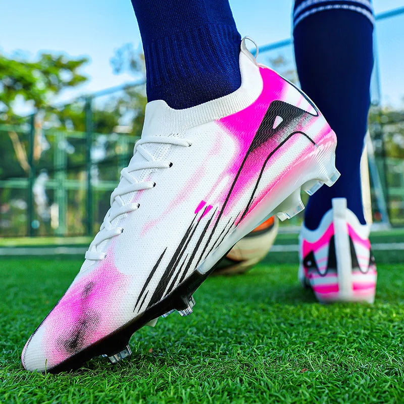 Men Football Field Boots Professional Society Cleats Original Youth Soccer Shoes Grass Training Kids Non Slip Football Shoes
