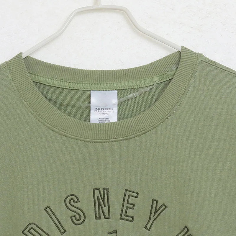 Embroidery Sweatshirt Women O Neck Pullover Tops Female Casual Loose Jumper Oversized Unisex Couple