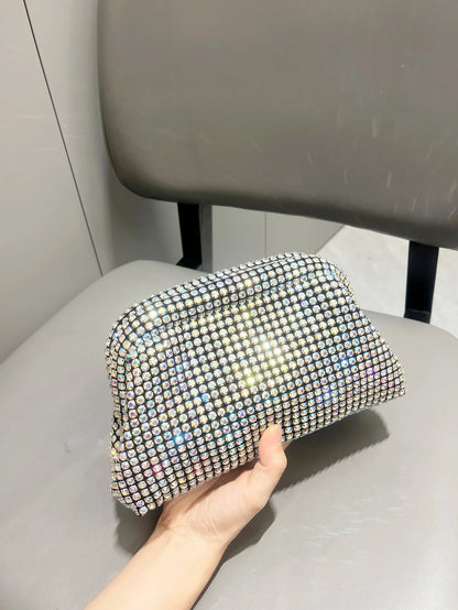 Luxury Designer Rhinestones Clutch Purse Bag for women handle bag Shoulder Bag Purse evening bag banquet bag