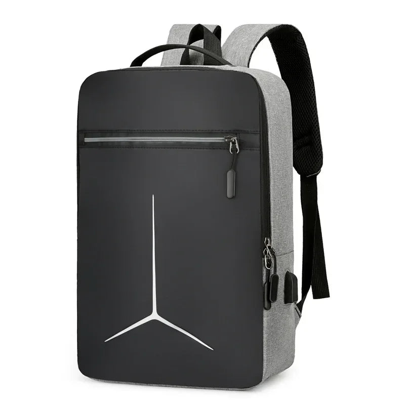 New Anti-theft USB Waterproof Hard Case Travel Smart Laptop Motorcycle Backpack Man EVA Fashion Business Men's Shell Backpack