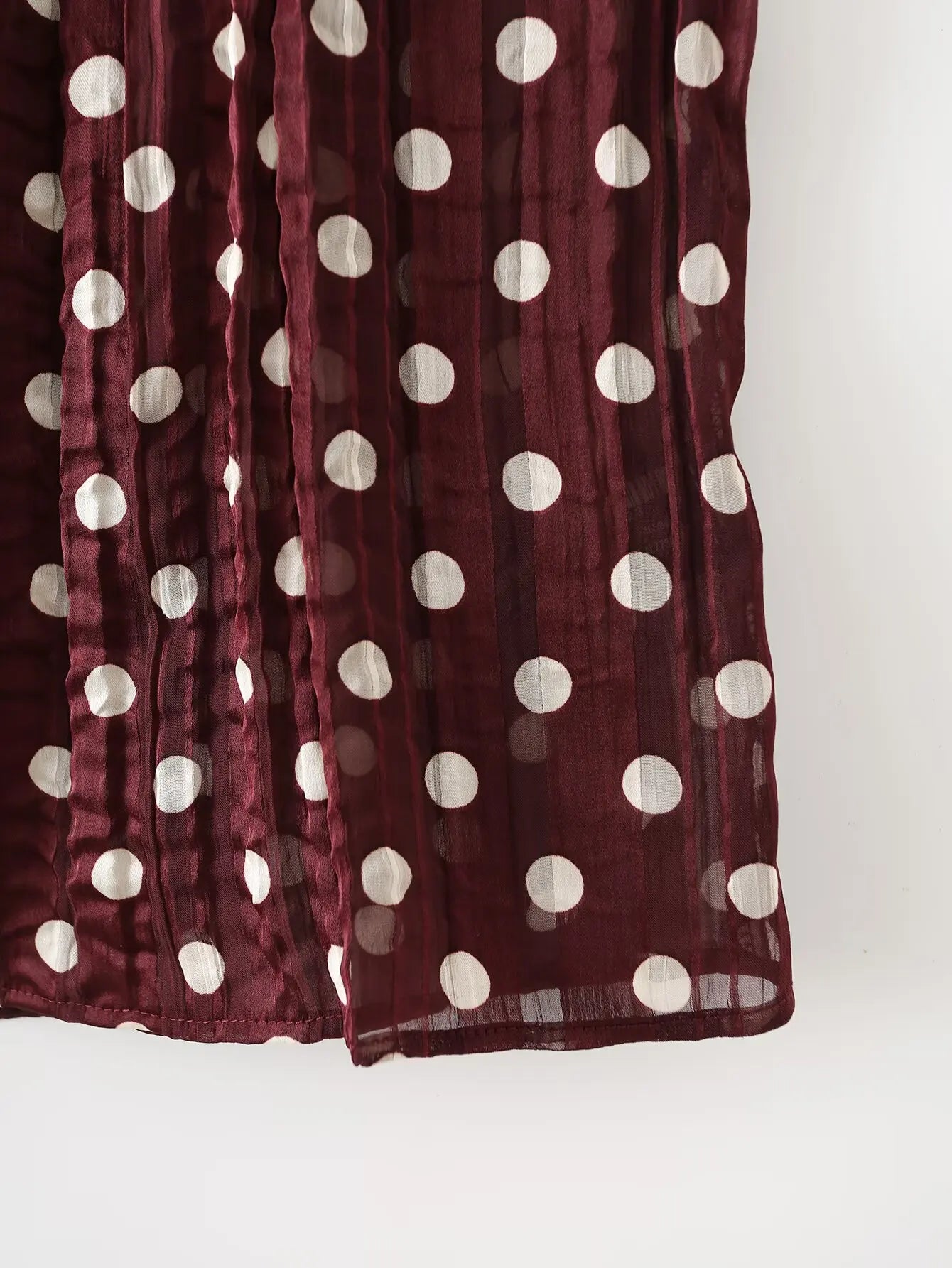 Chic Summer Elegant Brown Woman Blouse Polka Dot Fashion 2026 O-Neck Vintage Sleeveless Shirt Teacher Loose Mujer Vest