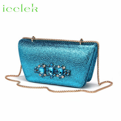 Sky Blue New Shoes and Bags Matching Set Nigerian Women Heels for Women Party Italian Design Wedding INS Design