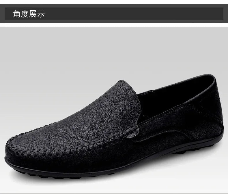 2025 shoes men's lazy one-pedal spot solid color men's shoes summer men shoes British cross-border large-size casual