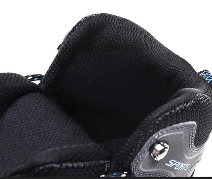 Outdoor Waterproof Hiking Boots Men's Women's Spring And Autumn Hiking Wear-resistant Mountain Sports Boots Hunting Sports Shoes