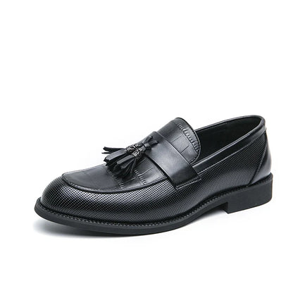 Mocassins Masculinos Sapatos Sociais de Couro de Luxo Respiráveis Sem Cadarço Sólidos Formais Casuais Sapatos Masculinos Designer Artesanais Mocassim