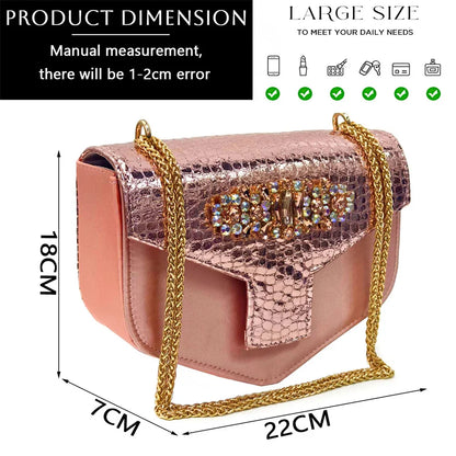 Fashion Italian Shoe and Bag Set Designer Women 2024 African Ladies Shoes and Bags Decorated with Rhinestone Wedding Women Pumps