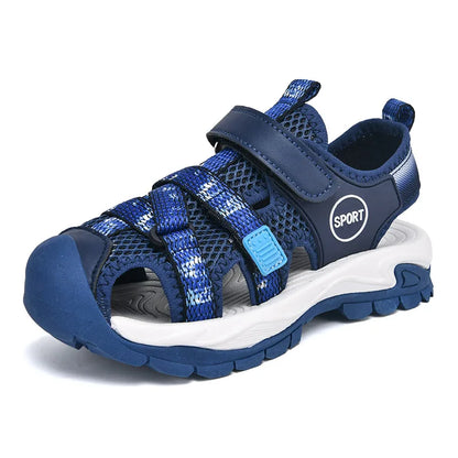 Fashion Boys Sandals Children Summer Shoes Sneaker Non-slip Closed Toe Water Shoes Outdoor Walkingsports Sandal for Boy Shoes