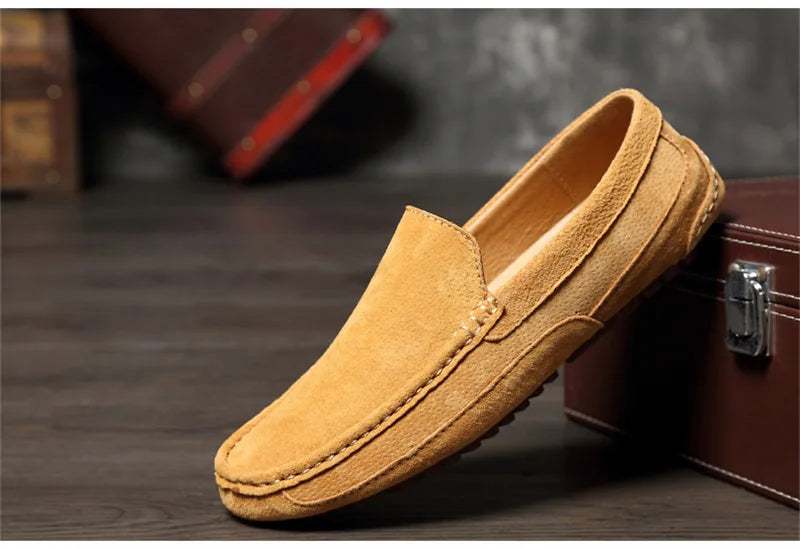 Leather Man Loafers Luxury 2022 Casual Shoes For Men Boat Shoes Handmade Men Slipon Driving Shoes Male Moccasins Zapatos