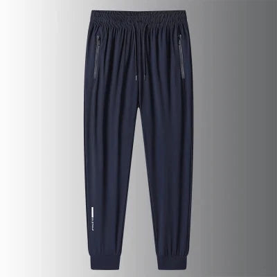 Running Pants Reflective Quick Dry Summer Jogging Trousers Men Gym Thin Cool Male Fishing Hiking Sports Long Pants Breathable