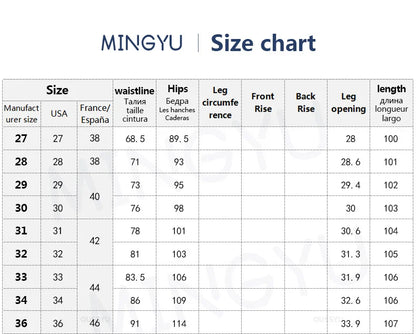 2026 Spring New Jeans Men's Slim Fit Straight Pants ClassicTrendy Retro Casual Long Pants Men's Korean Version Trousers