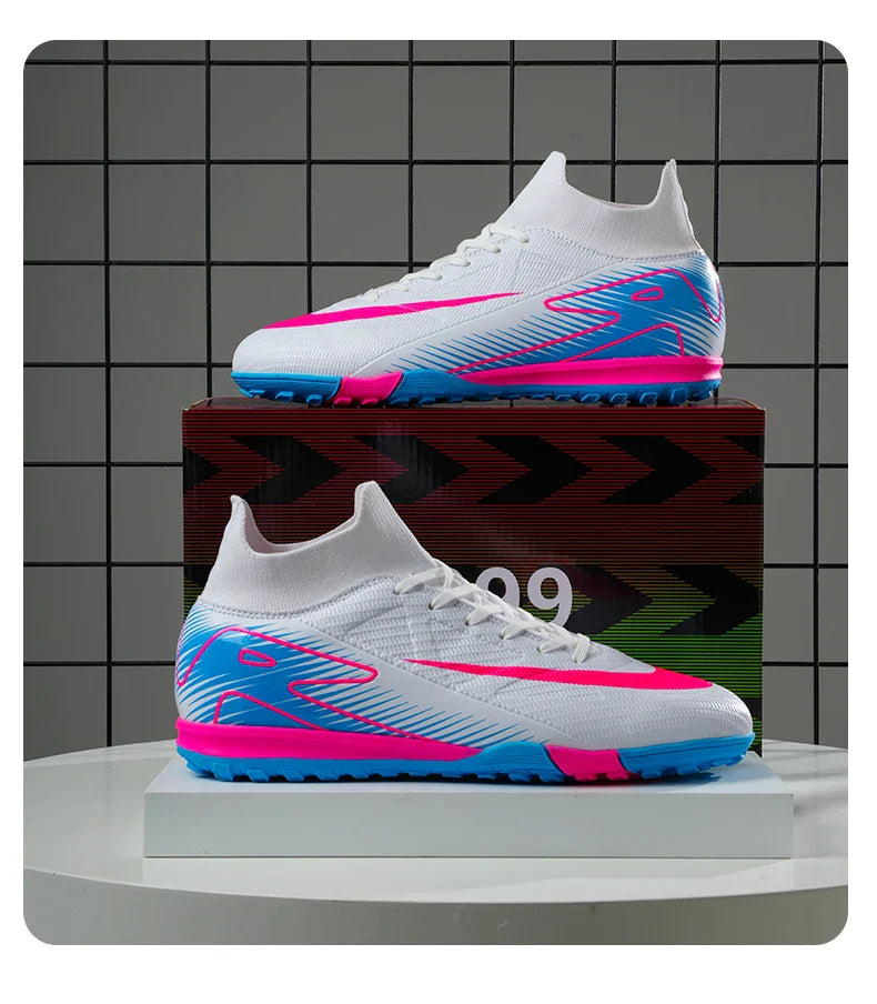 Men New TF Football Boots Original Tenis Casual Male Soccer Shoes Top Quality Ultralight Training Football Shoes Sneakers Sports