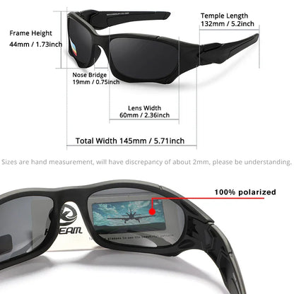 Outdoor Sports Polarized Sunglasses Men Curve Cutting Frame Stress-Resistant Lens Shield Sun Glasses Women KD0623