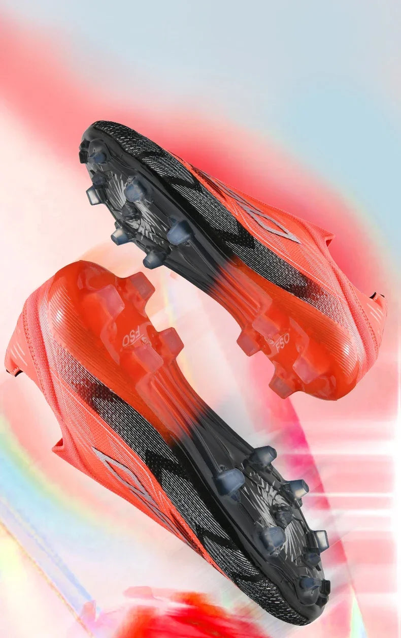 Men Professional TF Soccer Shoes Resistant Casual Grass Studded Male Non Slip Fast Foo451·a