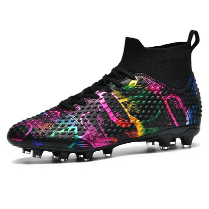 Spiked Comfortable Breathable Competition Soccer Cleats for Training and Matches