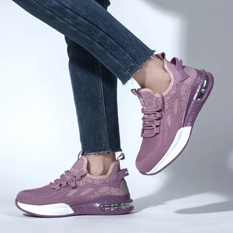 Women Lightweight Safety Shoes Casual Cushioned Work Sneakers Steel Toe Shoes Construction Safety Boots Anti-smash Work Shoes