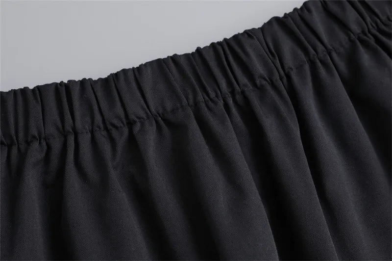 Women Lace Floral False Hem Layering Fake Top Lower Skirt Half Shirt Blouse Skirt Extenders Skirt Fake Hem
