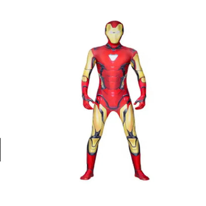 Children's Vision Costume High Quality Wanda Vision Cosplay Jumpsuit Halloween Party Superhero Bodysuit for Men