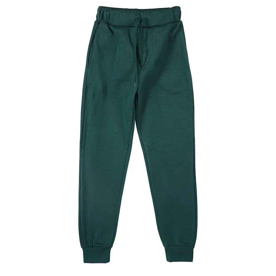 New Joggers Sweatpants Men and Women Elastic Waist Lose Casual Trousers white beige pink yellow Hip Hop Mens Sweat Pants