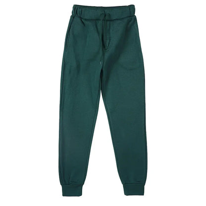 Men's Casual Sweatpants Fleece Sports Pants Unisex Fashion Solid Loose Trousers Streetwear Autumn Winter Jogging Fitness Pants