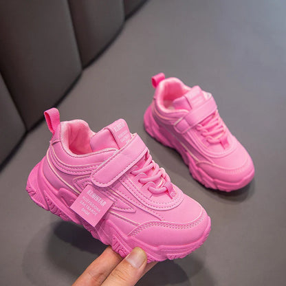 2024 Autumn New Kids Sneakers Children Casual Sneakers for Boys Girls Classic Soft Anti-skid Fashion Sports Running Shoes Tide