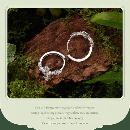 Moissanite Cross Stud Earrings S925 Silver Plated White Gold D Color Round Cut Lab Earrings Sparkling Party Fine Jewelry