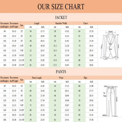 Colorful Child Suit Set 4 Pieces Blazer Pants Brooch Bow Tie Piano Contest Hot Sale Casual Boys Suits Wedding Ring Bearer Outfit
