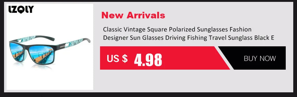 Luxury Square Vintage Polarized Sunglasses For Men Women Fashion Travel Driving  Sun Glasses Male TR90 Eyewear UV400