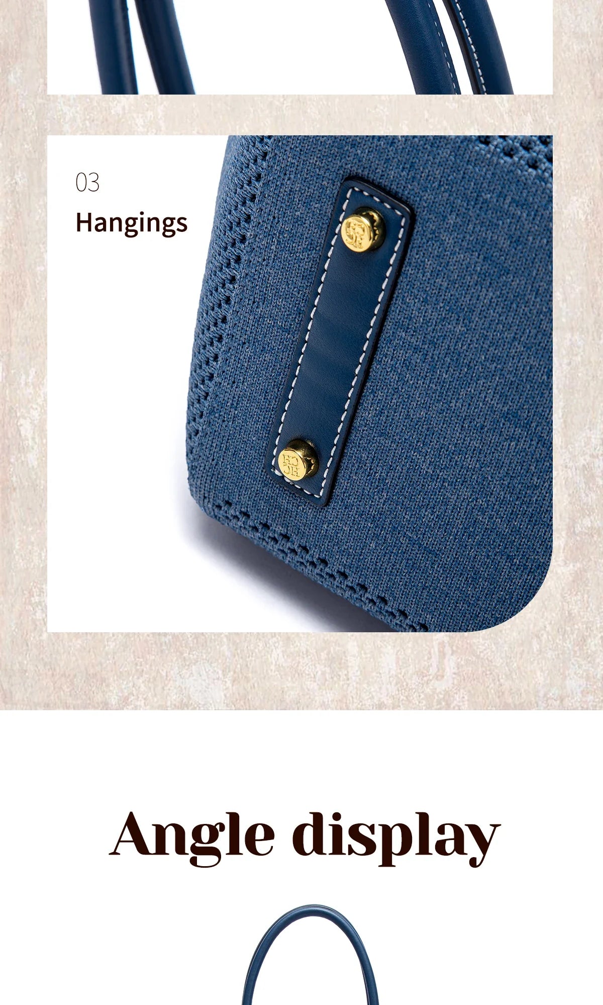 Women's Tote Bag Summer New Fabric Hollow Design Large Capacity Beach Bag Women's Outdoor Storage