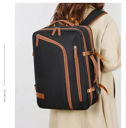 Backpack for Men and Women, New Style, Simple Business Computer Backpack, Outdoor Large-Capacity Travel Bag, Student School Bag for Boys