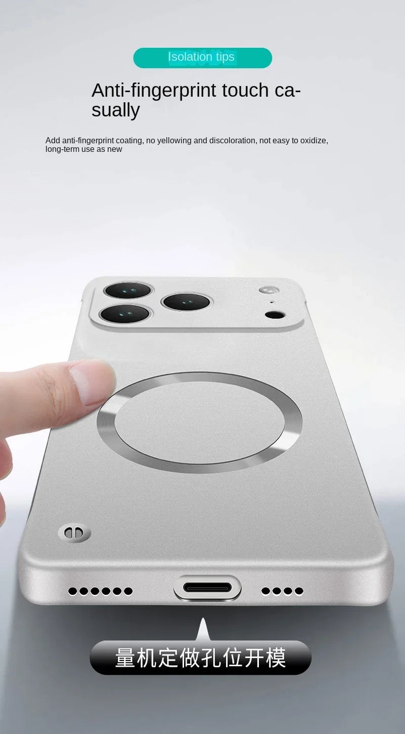 For iPhone 17 Magsafe Magnetic Phone Case For iPhone 17 Pro Max 17 Air Camera Protect Cover