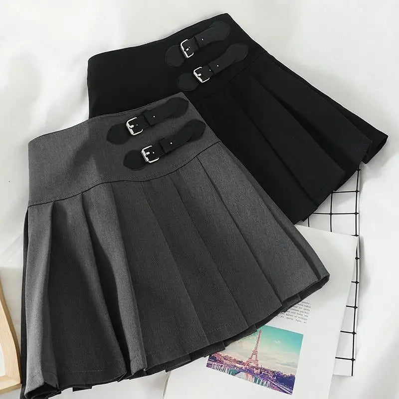 Women Skirts High Waist Retro All-match Slim Hipsters Young Style Design Streetwear Cool Girls Casual