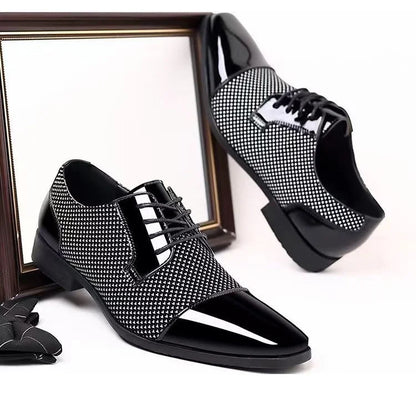 Dress Shoes Man Casual Business Pointed Toe Social Shoe for Men Breathable In Summer Leather Luxury Designer Clothing Low Price