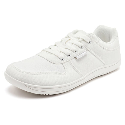 Unisex Barefoot Shoes for Men Women Wide Minimalist Walking Sneakers Lace-Up Outdoor Lightweight Running Shoes
