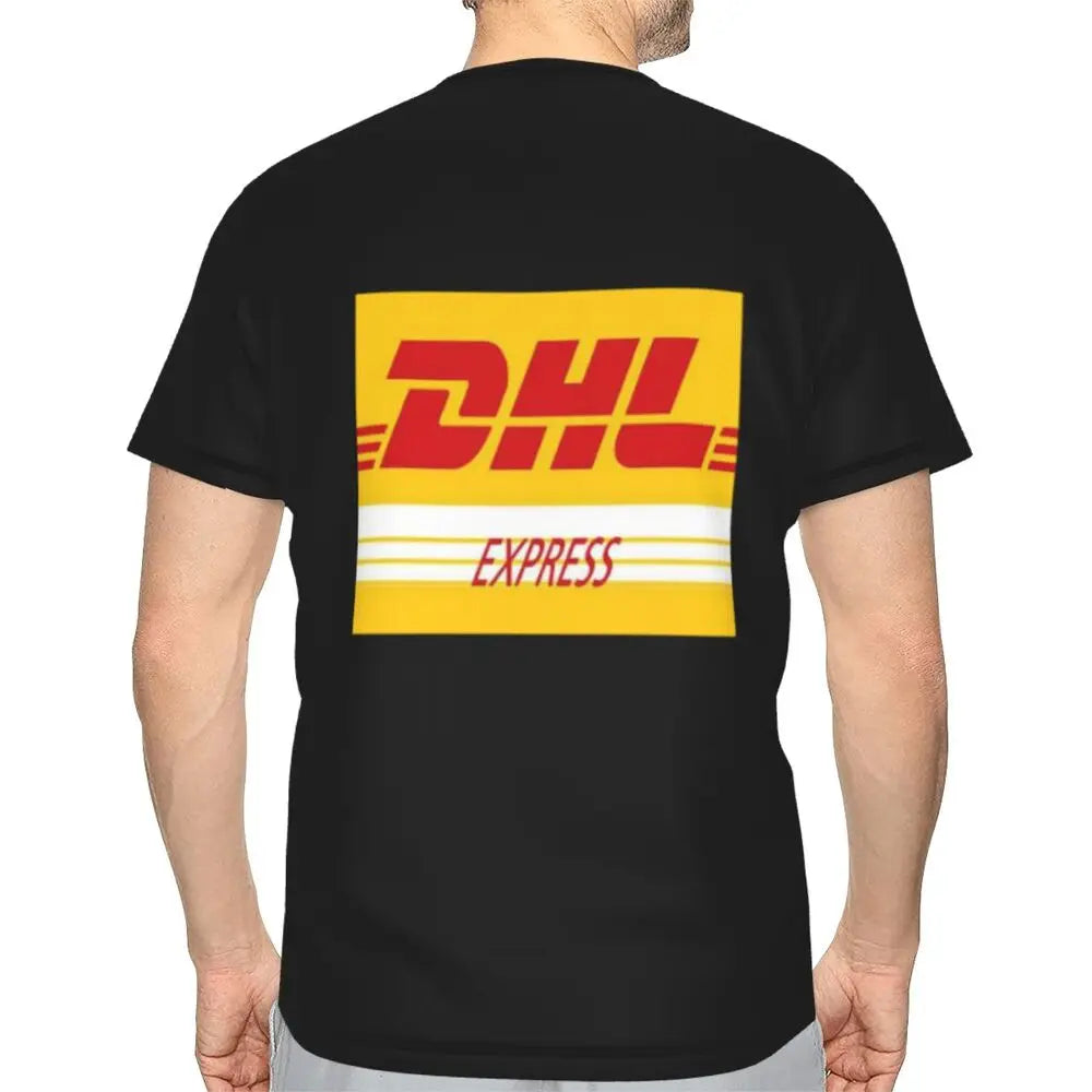 Global Express DHL T-Shirt for Men Cotton T Shirts Men's Tees Short Round Neck Summer Clothes Tops