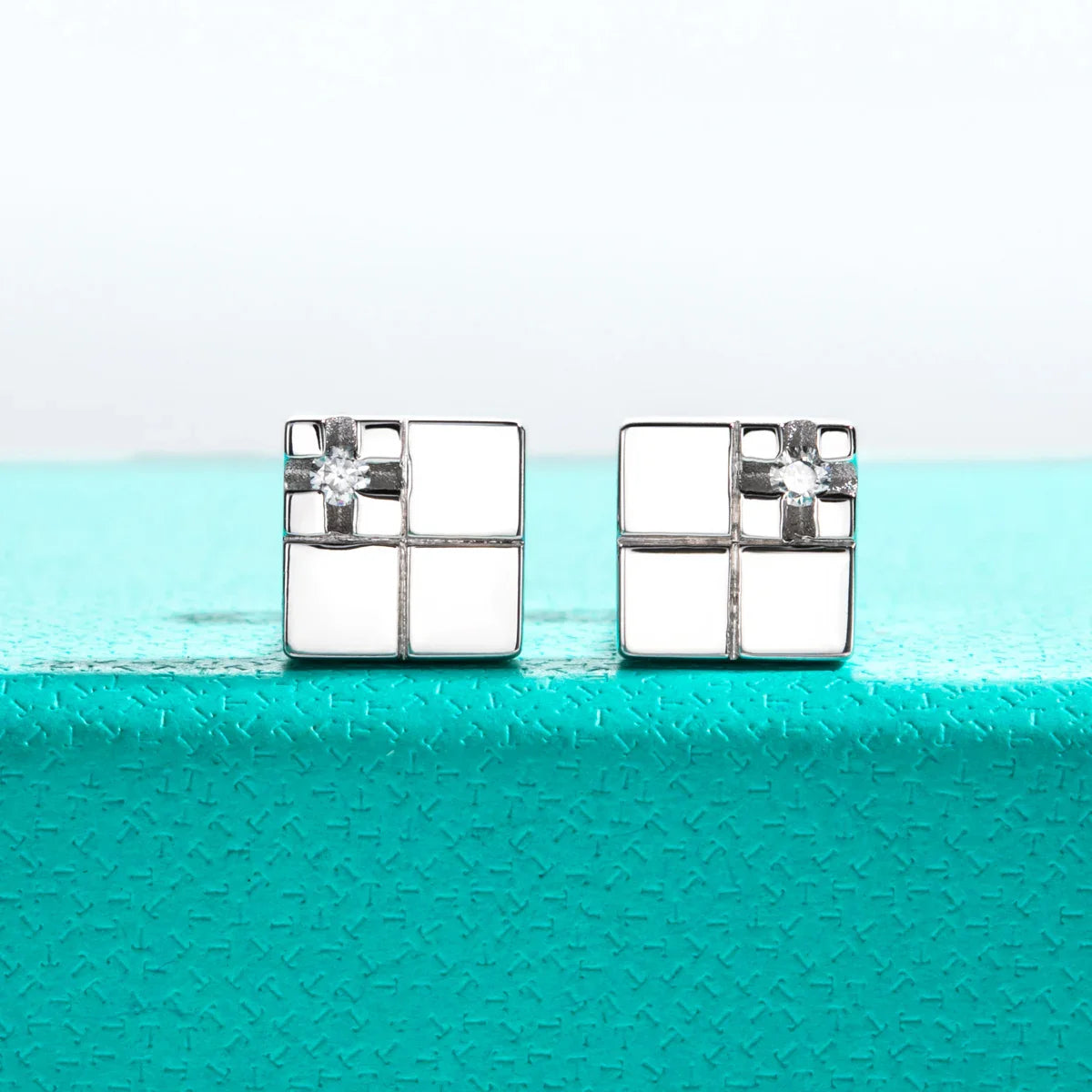 Moissanite Drop Earrings 925 Sterling Silver D Color Lab Created Diamond Multifunctional Dangle Earrings for Women