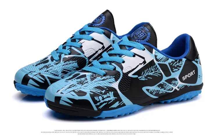 Children Soccer Shoes Sports Society Field Boy Football Shoes Futsal Fast Indoor Sneaker Original Ankle Cleats Football Boots