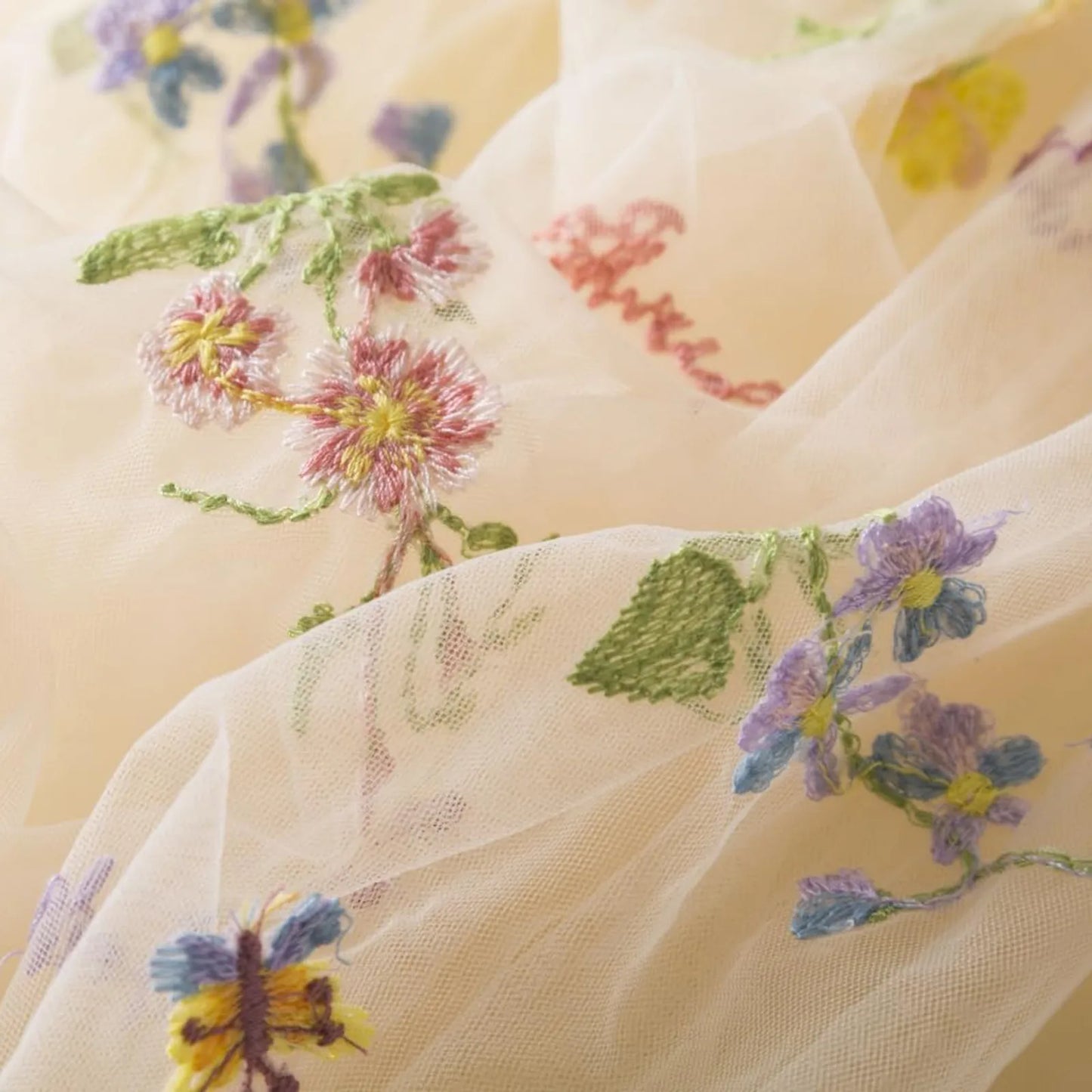 Outdoor Summer Cute Princess Dress Toddler Baby Girls Embroidery Flower Suspender Mesh Dresses Birthday Party Princess Dresses