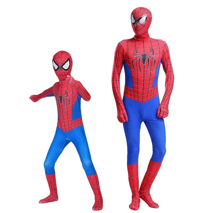 Superhero Spiderman Cosplay Costume Iron Man Black Panther Zentai Jumpsuit Bodysuit Halloween Party Costumes Good Quality