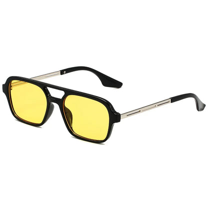 Sunglasses Female Vintage Hollow Leopard Blue Oculos De Sol Woman