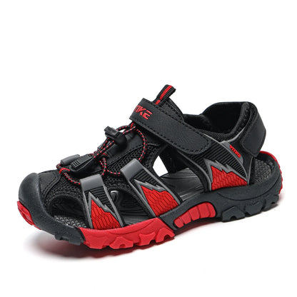 Boys Girls Sports Sandals Summer Kids Closed Toe Outdoor Sandals Athletic Water Shoes Sandals Child Pool Beach Sandals