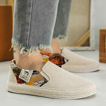 New men's youthful and trendy outdoor casual simple personality slip-on lazy casual shoes