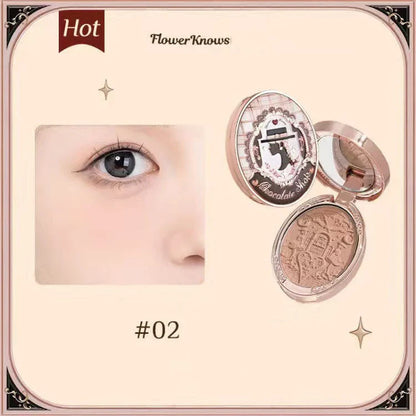 Makeup Set All In Flower Knows Little Angel Highlighter Powder Blush Strawberry Rococo Lip Gloss Perfume Kit