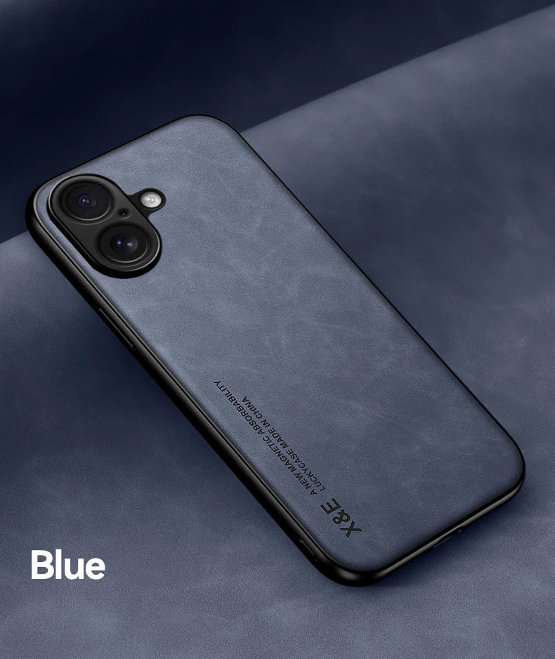 Shockproof Case for iPhone 17 Pro Max 17 Air Protective Cover Magnetic Car Holder Phone Coque Fundas For iPhone 16 Pro 16E