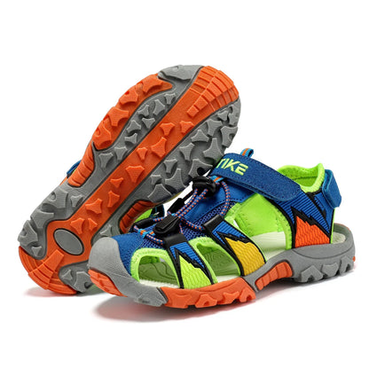 Boys Girls Sports Sandals Summer Kids Closed Toe Outdoor Sandals Athletic Water Shoes Sandals Child Pool Beach Sandals