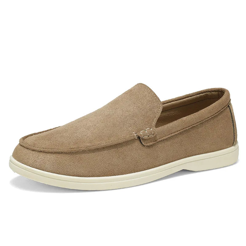 New autumn British style men's bean shoes fashionable youth low top casual single shoes Le Fu shoes