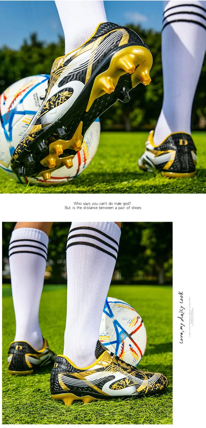 Football Boots Boys Professional  Soccer Shoes Kids Athletics Training Shoes Sports Shoe Girls Outdoor Spikes Chuteira De Campo