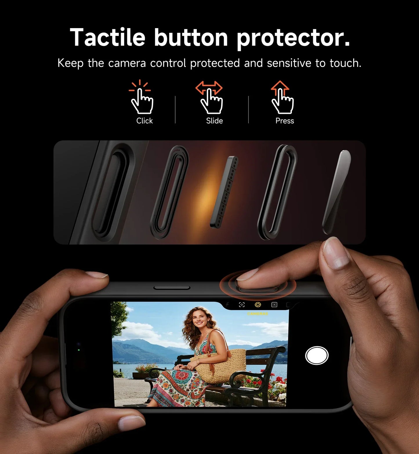 iPhone 17 Pro Max Case Magnetic Protective Cover with Camera Cover Adjustable Metal Kickstand